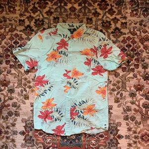 VOLCOM MENS BUTTON UP PARTY SHIRT